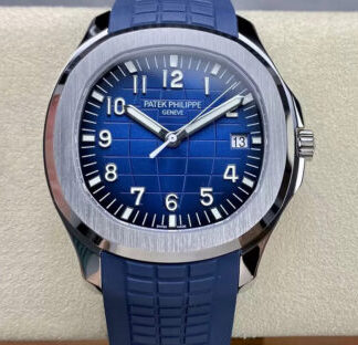 AAA Replica Patek Philippe Aquanaut 5168G-001 3K Factory V2 Blue Dial Mens Watch | aaareplicawatches.is