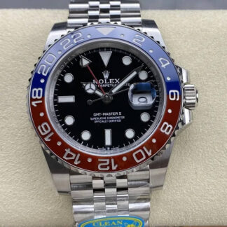 AAA Replica Rolex GMT Master II M126710BLRO-0001 Clean Factory V3 Cola Circle Mens Watch | aaareplicawatches.is