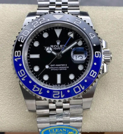 AAA Replica Rolex GMT Master II M126710BLNR-0002 Clean Factory V3 Black Dial Mens Watch | aaareplicawatches.is