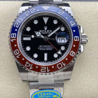 AAA Replica Rolex GMT Master II M126710BLRO-0002 Clean Factory V3 Black Dial Mens Watch | aaareplicawatches.is