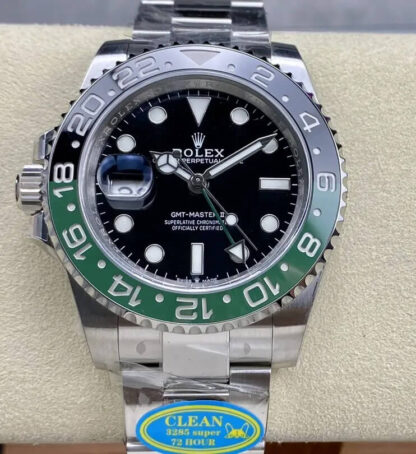 AAA Replica Rolex GMT Master II M126720VTNR-0001 Clean Factory V3 Black Dial Mens Watch | aaareplicawatches.is