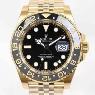 AAA Replica Rolex GMT Master II M126718grnr-0001 EW Factory Black Dial Mens Watch | aaareplicawatches.is