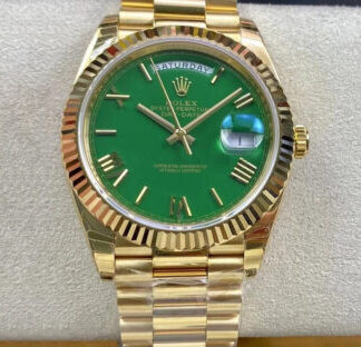AAA Replica Rolex Day Date M228238-0061 EW Factory Green Dial Mens Watch | aaareplicawatches.is