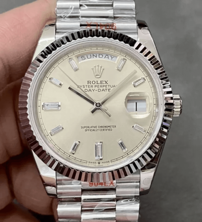 AAA Replica Rolex Day Date M228236-0002 GM Factory Stainless Steel Mens Watch | aaareplicawatches.is