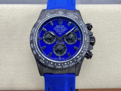AAA Replica Rolex Daytona Cosmograph Diw Custom Version Noob Factory Blue Strap Mens Watch | aaareplicawatches.is