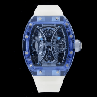 AAA Replica Richard Mille RM053-02 Tourbillon RM Factory White Strap Mens Watch | aaareplicawatches.is1146