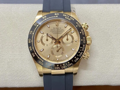 AAA Replica Rolex Cosmograph Daytona M116518ln-0042 Clean Factory Gold Dial Mens Watch | aaareplicawatches.is