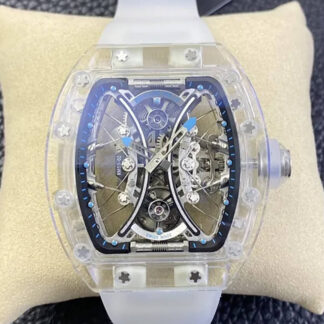 AAA Replica Richard Mille RM053-02 RM Factory White Strap Mens Watch | aaareplicawatches.is
