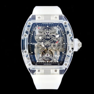 AAA Replica Richard Mille RM 56-01 Tourbillon RM Factory White Strap Mens Watch | aaareplicawatches.is