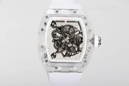 AAA Replica Richard Mille RM055 RM Factory Transparent Case Mens Watch | aaareplicawatches.is