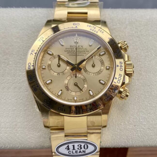 AAA Replica Rolex Cosmograph Daytona M116508-0003 Clean Factory Gold Dial Mens Watch | aaareplicawatches.is
