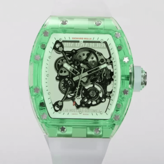 AAA Replica Richard Mille RM055 RM Factory White Strap Mens Watch | aaareplicawatches.is