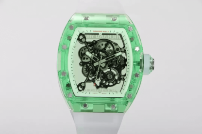 AAA Replica Richard Mille RM055 RM Factory White Strap Mens Watch | aaareplicawatches.is