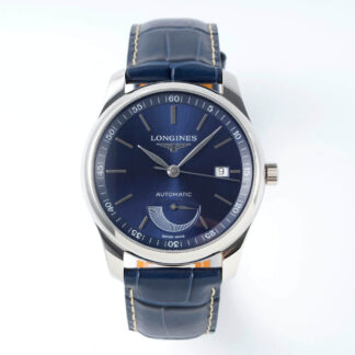 AAA Replica Longines Master Collection L2.908.4.92.0 APS Factory Blue Strap Mens Watch | aaareplicawatches.is