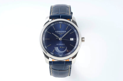 AAA Replica Longines Master Collection L2.908.4.92.0 APS Factory Blue Strap Mens Watch | aaareplicawatches.is