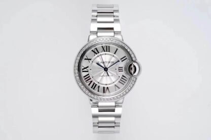 AAA Replica Ballon Bleu De Cartier W4BB0016 33MM AF Factory Diamond Bezel Woman Watch | aaareplicawatches.is
