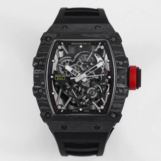 AAA Replica Richard Mille RM35-02 BBR Factory Black Rubber Strap Mens Watch | aaareplicawatches.is