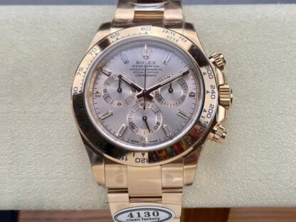 AAA Replica Rolex Cosmograph Daytona 116505 Clean Factory Gold Watch Strap Mens Watch | aaareplicawatches.is