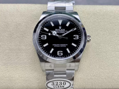 AAA Replica Rolex Explorer M124270-0001 36MM Clean Factory Stainless Steel Strap Mens Watch | aaareplicawatches.is