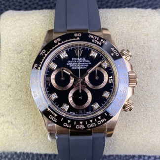 AAA Replica Rolex Cosmograph Daytona M116515ln-0057 Clean Factory Black Strap Mens Watch | aaareplicawatches.is