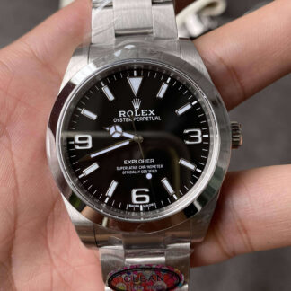 AAA Replica Rolex Explorer M214270-0003 39MM Clean Factory Stainless Steel Mens Watch | aaareplicawatches.is