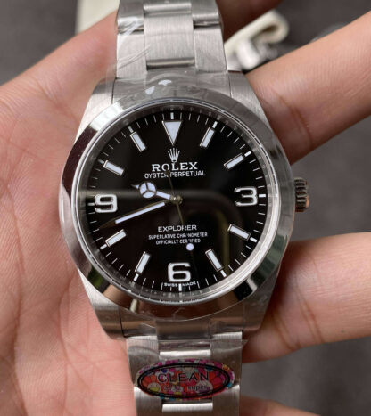 AAA Replica Rolex Explorer M214270-0003 39MM Clean Factory Stainless Steel Mens Watch | aaareplicawatches.is