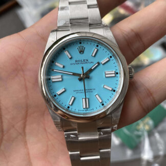 AAA Replica Rolex Oyster Perpetual 41MM M124300-0006 VS Factory Blue Dial Mens Watch | aaareplicawatches.is