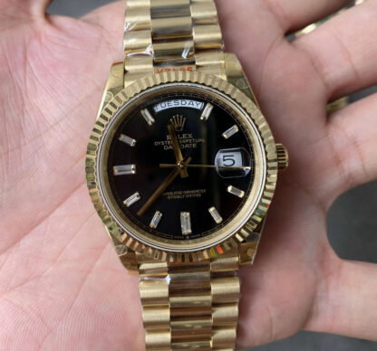 AAA Replica Rolex Day Date M228238-0004 GM Factory V2 Gold Case Mens Watch | aaareplicawatches.is