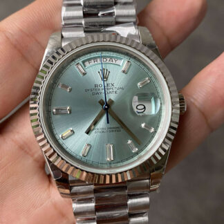 AAA Replica Rolex Day Date M228236-0006 GM Factory Silver Bezel Mens Watch | aaareplicawatches.is