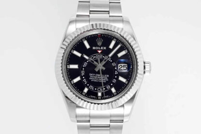 AAA Replica Rolex Sky Dweller M336934-0007 ZF Factory Silver Bezel Mens Watch | aaareplicawatches.is