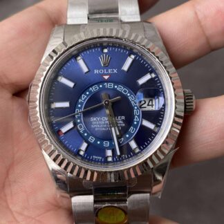 AAA Replica Rolex Sky Dweller M336934-0005 ZF Factory Stainless Steel Strap Mens Watch | aaareplicawatches.is