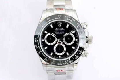 AAA Replica Rolex Cosmograph Daytona M116500LN-0002 EW Factory Black Bezel Mens Watch | aaareplicawatches.is