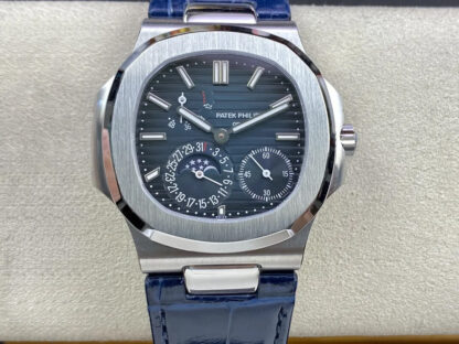 AAA Replica Patek Philippe Nautilus 5712 GR Factory Blue Gradient Dial Mens Watch | aaareplicawatches.is