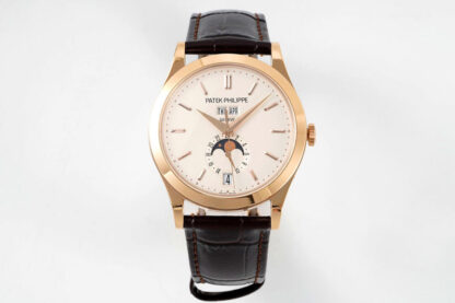 AAA Replica Patek Philippe Complications 5396R-011 ZF Factory Brown Lather Strap Mens Watch | aaareplicawatches.is