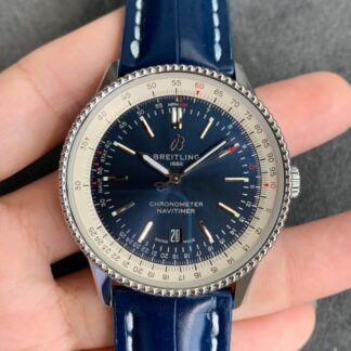 AAA Replica Breitling Navitimer 1 A17326211C1P3 V7 Factory Blue Strap Mens Watch | aaareplicawatches.is