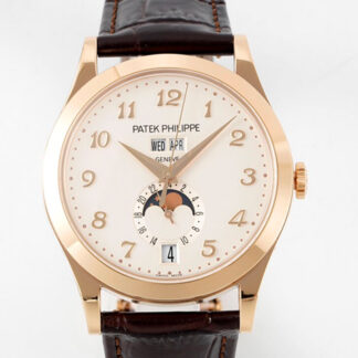 AAA Replica Patek Philippe Complications 5396R-012 ZF Factory Brown Leather Strap Mens Watch | aaareplicawatches.is