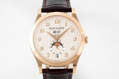AAA Replica Patek Philippe Complications 5396R-012 ZF Factory Brown Leather Strap Mens Watch | aaareplicawatches.is