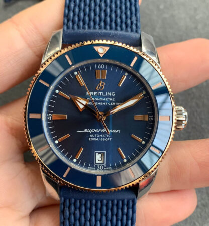 AAA Replica Breitling Superocean Heritage UB2010161C1S1 GF Factory Blue Strap Mens Watch | aaareplicawatches.is