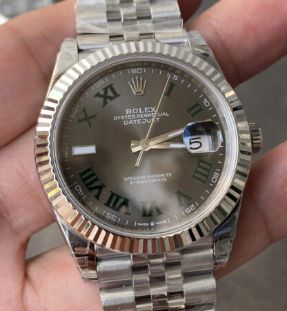 AAA Replica Rolex Datejust M126334-0022 41MM VS Factory Stainless Steel Mens Watch | aaareplicawatches.is