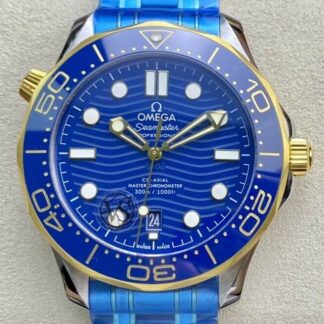 AAA Replica Omega Seamaster Diver 300M 210.20.42.20.03.001 VS Factory Blue Bezel Mens Watch | aaareplicawatches.is
