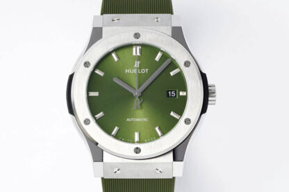 AAA Replica Hublot Classic Fusion 542.NX.8970.RX 42MM HB Factory Green Strap Mens Watch | aaareplicawatches.is