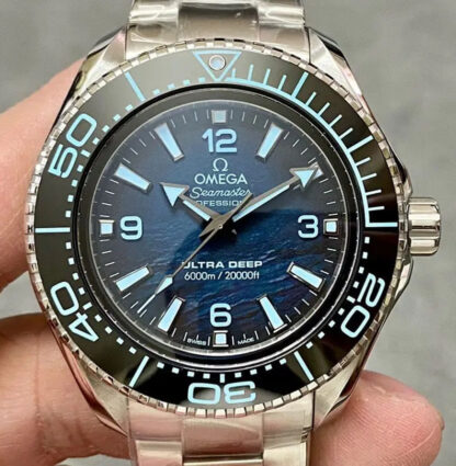 AAA Replica Omega Seamaster 215.30.46.21.03.002 VS Factory Blue Dial Mens Watch | aaareplicawatches.is